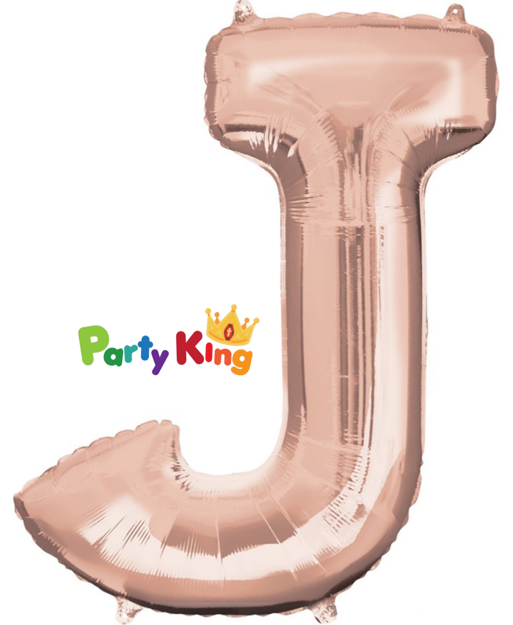 Rose Gold Letter “J” Foil Balloon 16” (35cm)