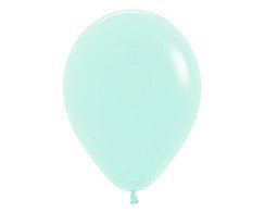 Sempertex Pastel Matte Mint Green 5” Latex Balloon