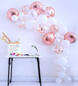Balloon Garland DIY Kit Set Classic Rose Gold