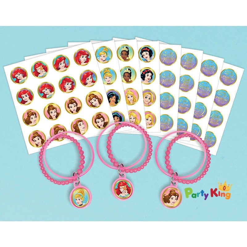 Disney Princess Once Upon A Time Bracelet Kit Favors
