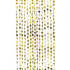 Gold - Mix It Up Bubbly Backdrop Star Curtain Gold