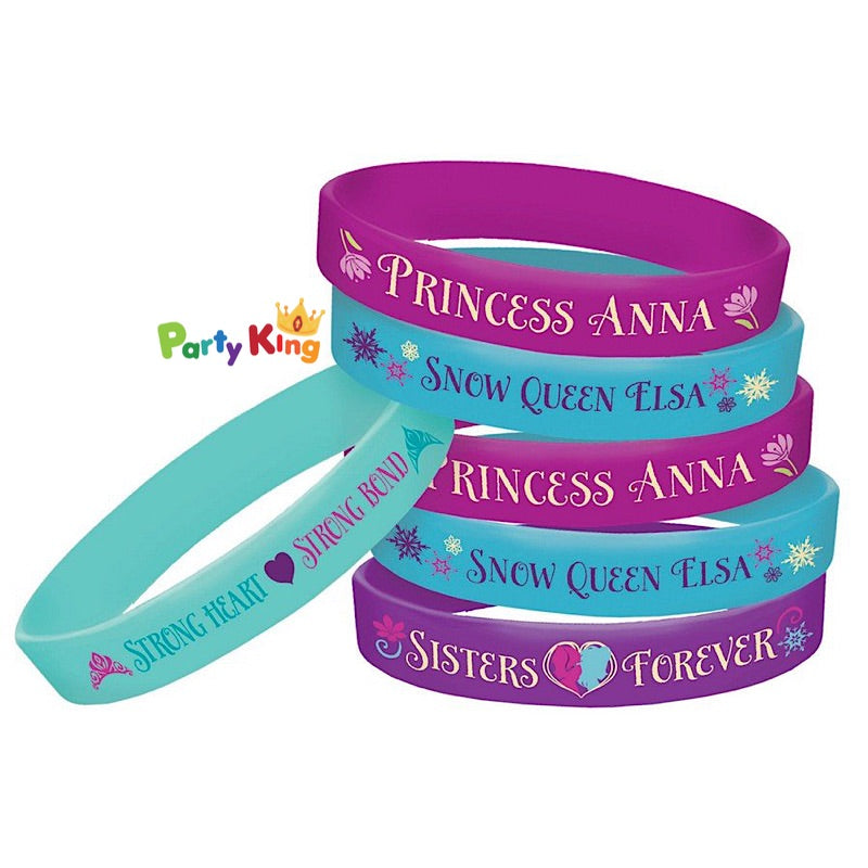 Frozen Rubber Bracelets Favors