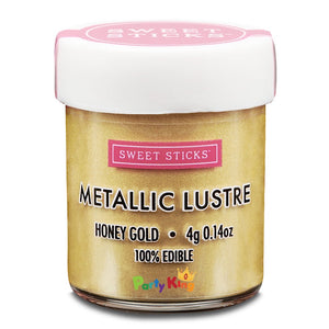 Metallic Lustre Honey Gold Sweet Sticks