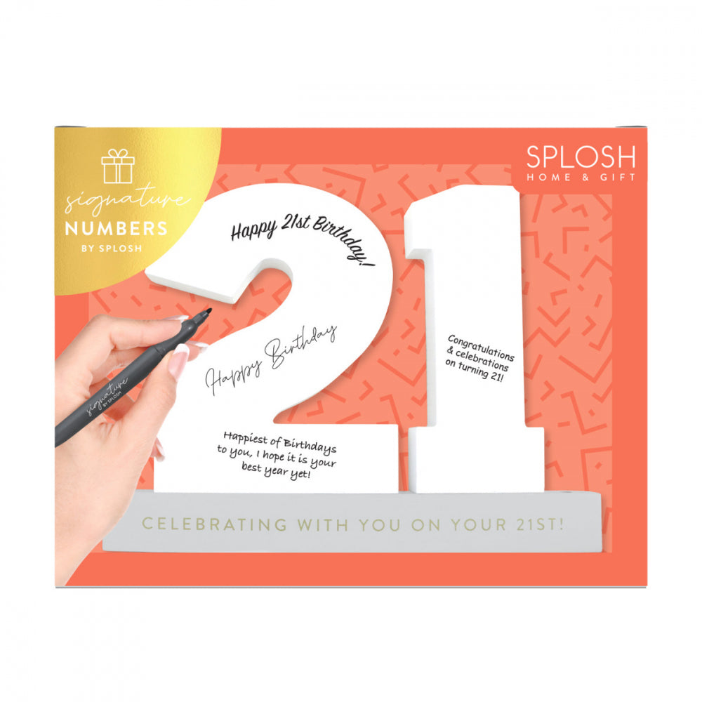 21st Signature Number