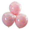 Pastel - Mix It Up Double Stuffed Pastel Confetti Balloons