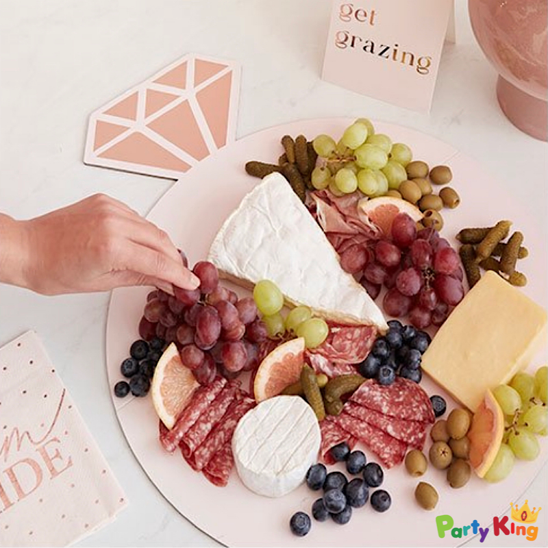 Blush Hen Party Grazing Board Rose Gold Ring