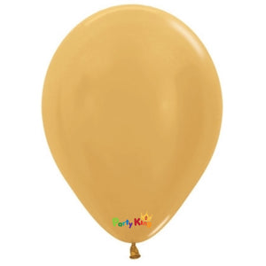 Sempertex Metallic Gold 11” Latex Balloon