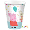 Peppa Pig Confetti Party 266ml Paper Cups