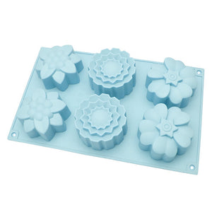 Silicon Muffin Tray - Flower