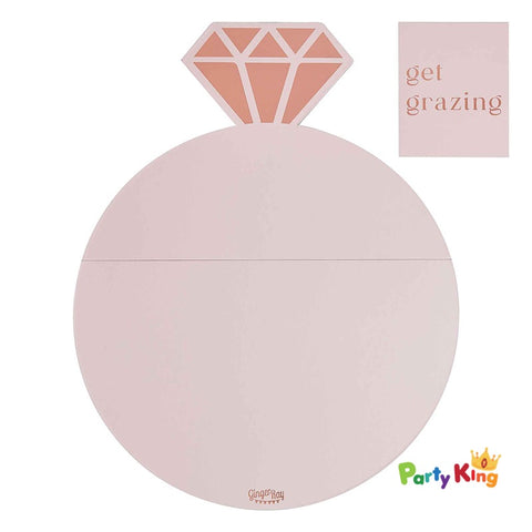 Image of Blush Hen Party Grazing Board Rose Gold Ring