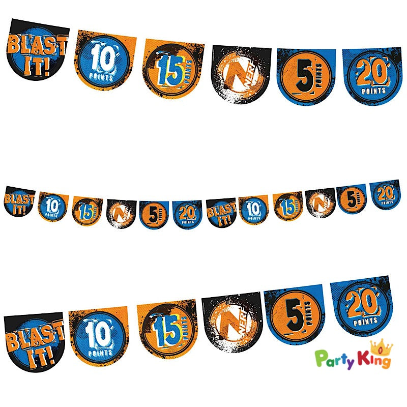 Nerf Pennant Target Banner