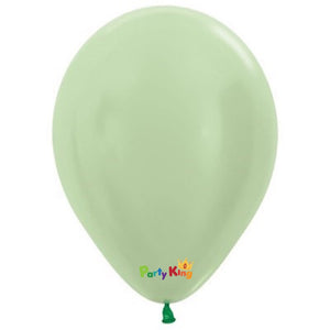 Sempertex Satin Pearl Green 5” Latex Balloon