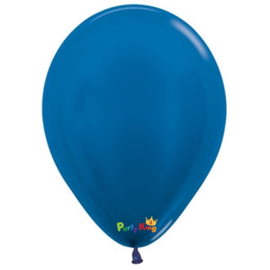 Sempertex Metallic Blue 5” Latex Balloon