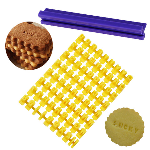 Image of Alphabet Cookie Stamp Set