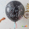Oh Baby! balloon 90cm Confetti Gender Reveal Latex Balloon