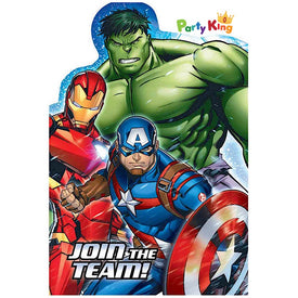 Avengers Epic Postcard Invitations