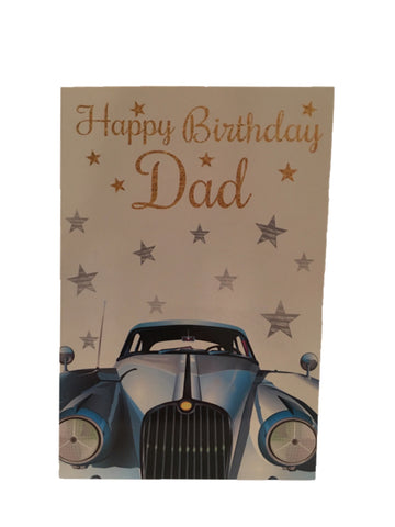 Image of Happy Birthday Dad Car