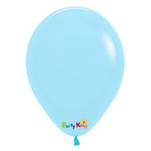 Sempertex Pastel Matte Blue 11” Latex Balloon