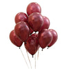 Standard Wine Colour Balloon 10“ 15pc
