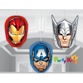 Avengers Epic Honeycomb Decorations