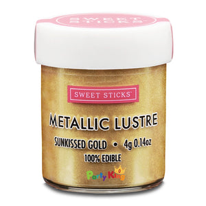 Metallic Lustre Sunkissed Gold Sweet Sticks