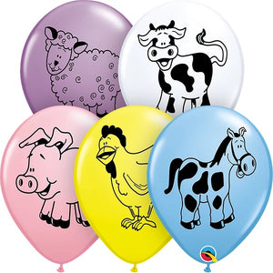 Farm Animal Latex Balloon