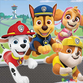 Paw Patrol Adventures Lunch Napkins