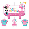 Minnie Fun To Be One Birthday Candle Set