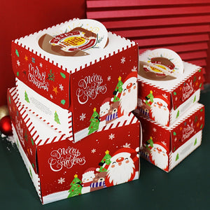 Christmas Cake Box