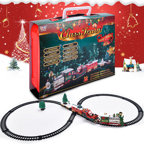 Image of Christmas Class Train Set with Case