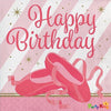 Ballet Twinkle Toes Lunch Napkins Happy Birthday