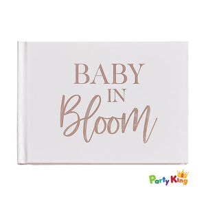 Baby In Bloom Guest Book Foiled