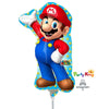 Super Mario Brothers Mini Shape Foil Balloon On Stick