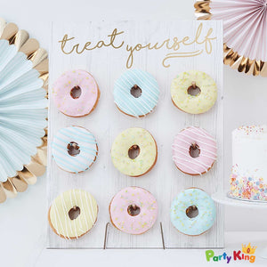 Pick & Mix Donut Wall Gold Treat Yourself