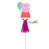 Peppa Pig Confetti Party Wands Glittered