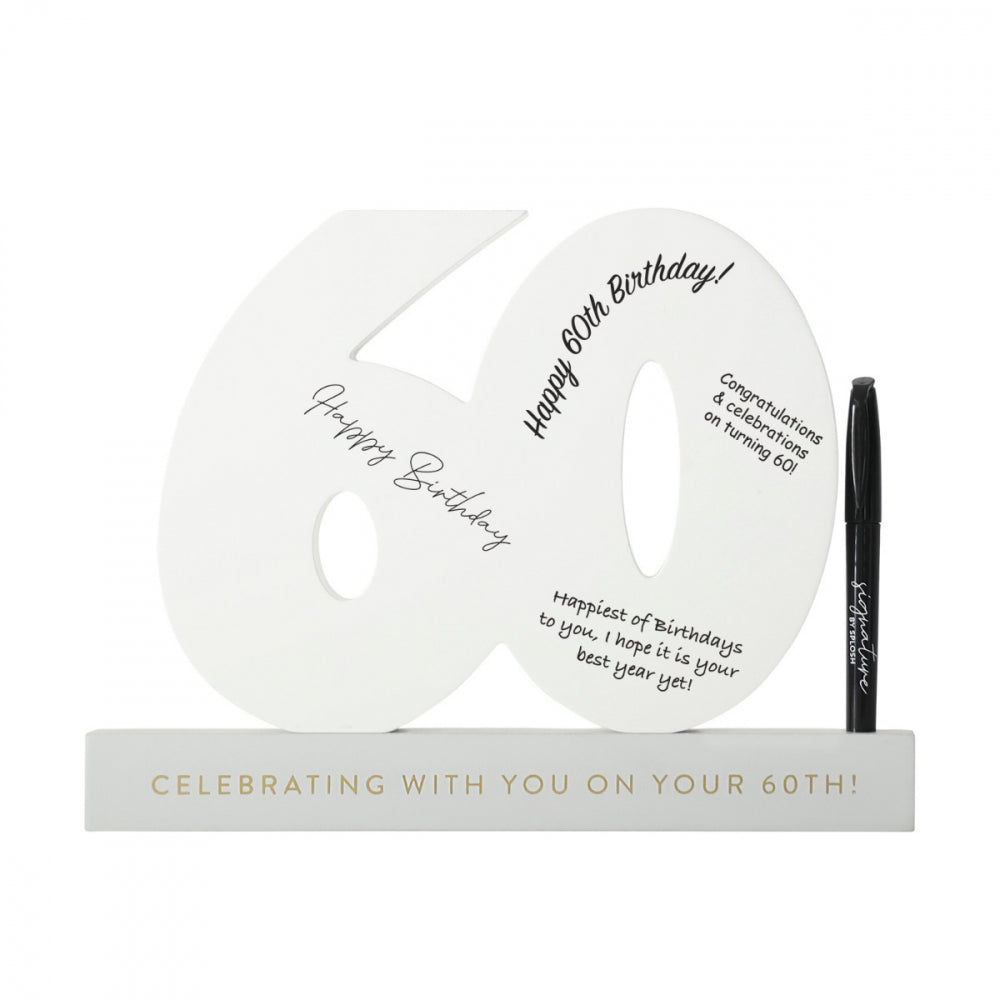 60th Signature Number