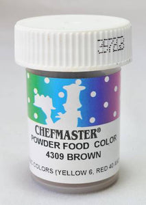 Chefmaster Powder Brown Food Colouring