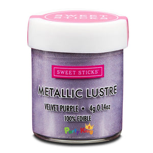 Metallic Lustre Velvet Purple Sweet Sticks