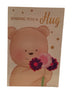 Sending You A Hug Teddy With Flower