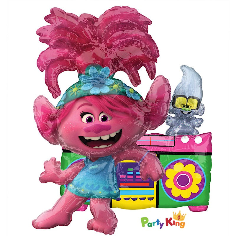 Trolls World Tour Poppy Multi-Balloon Foil Balloon