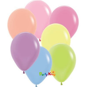 Sempertex Neon Assorted 5” Latex Balloon 50pk