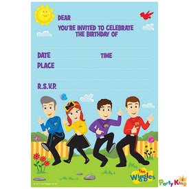 Wiggles Invitations