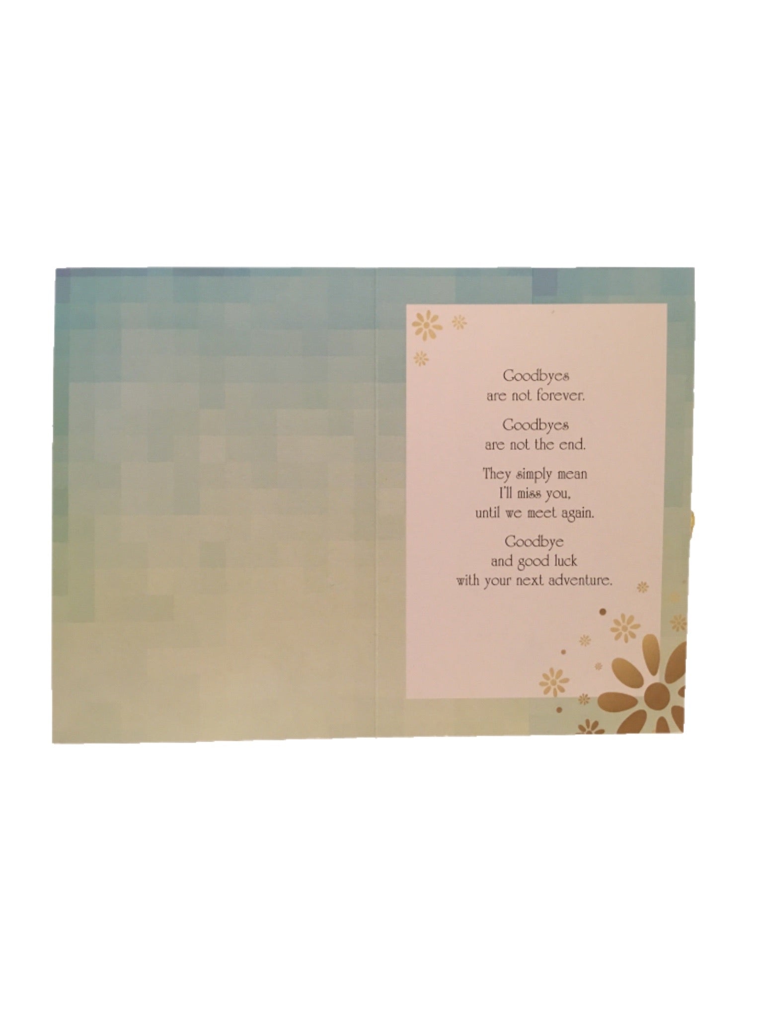 Goodbye And Good Luck Green