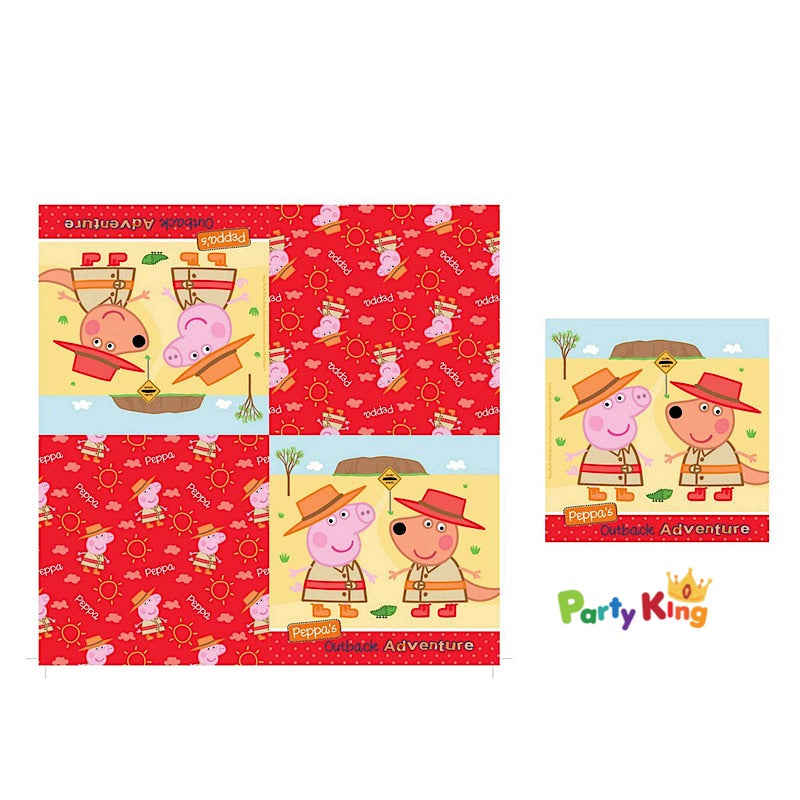 Peppa Pig Australia Adventure 40pc Party Pack