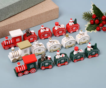 Christmas Train Set with 5 Sections