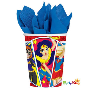 DC Super Hero Girls 266ml Paper Cups