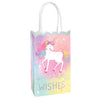 Enchanted Unicorn Paper Kraft Bags Hot-Stamped