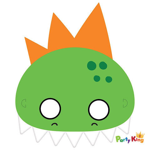 Image of Dino-Mite Party Dinosaur Paper Masks