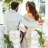 Botanical Wedding Wooden ‘Better Together’ Wooden Hoops