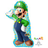 Super Mario Brothers Luigi Super Shape Foil Balloon